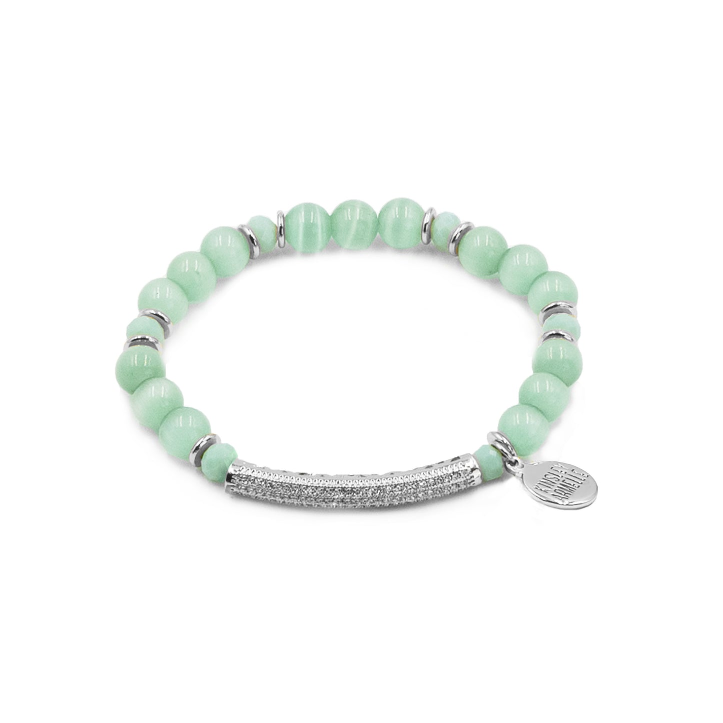 Glitz Collection - Silver Mint Bracelet (Limited Edition)