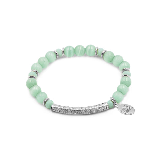 Glitz Collection - Silver Mint Bracelet (Limited Edition)