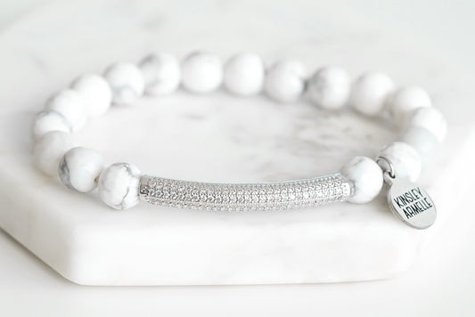 Glitz Collection - Silver Pepper Bracelet