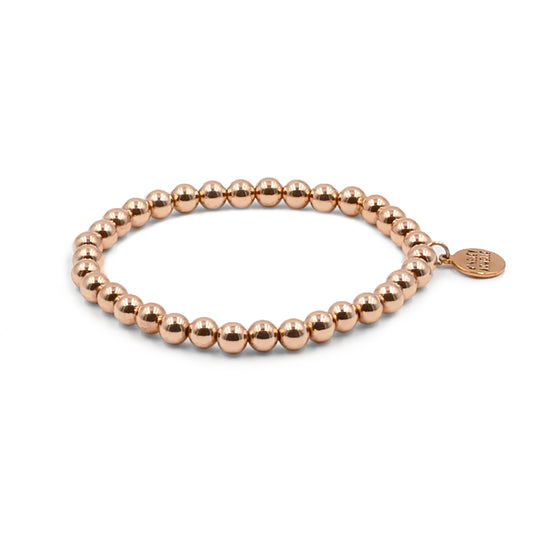 Goddess Collection - Rose Gold Demi Bracelet 6mm