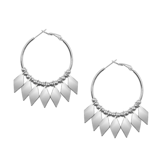 Goddess Collection - Silver Brynlee Earrings
