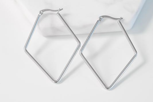 Goddess Collection - Silver Maddox Earrings