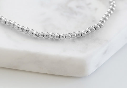 Goddess Collection - Silver Demi Bracelet 3mm