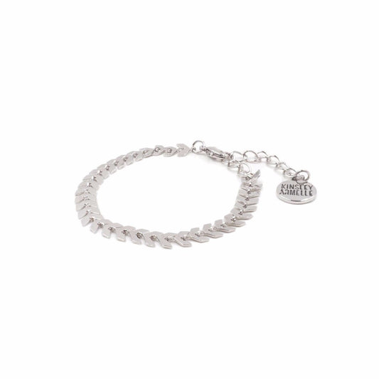 Goddess Collection - Silver Lance Bracelet - Kinsley Armelle