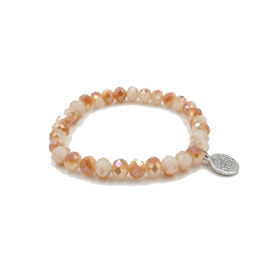 Halo Collection - Silver Sandy Bracelet - Kinsley Armelle