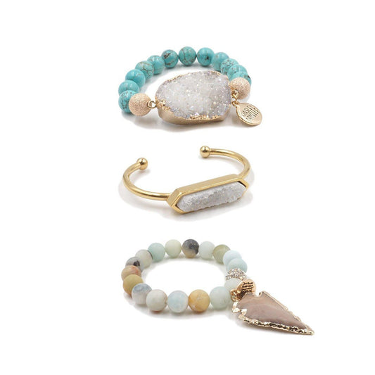 Indigo Bracelet Stack - Kinsley Armelle