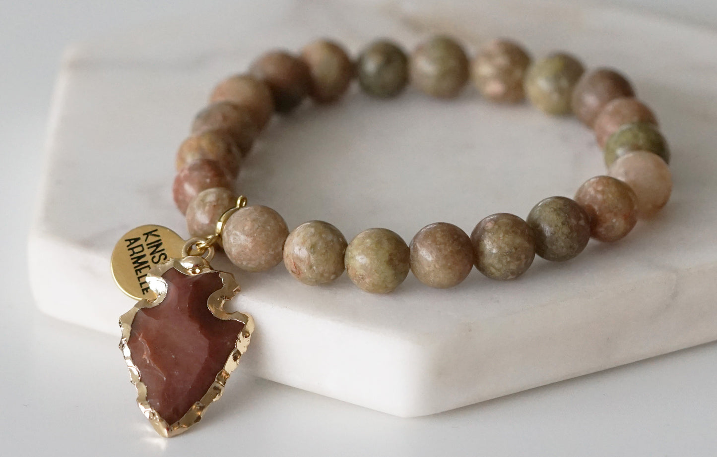 Jasper Collection - Briar Bracelet 8mm