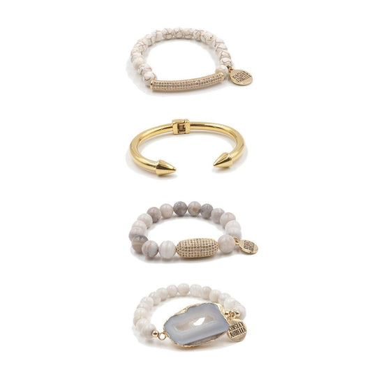Linen Bracelet Stack