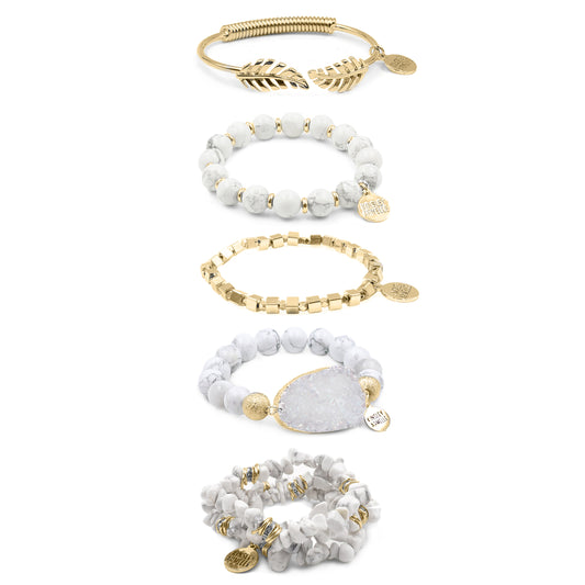 Lustre Bracelet Stack