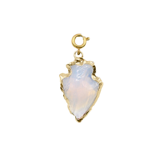 Maker Collection - Moonstone Arrowhead Charm