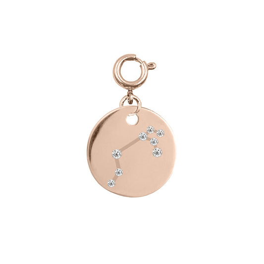 Maker Collection - Rose Gold Aries Zodiac Charm (Mar 21 - Apr 19) (Ambassador)