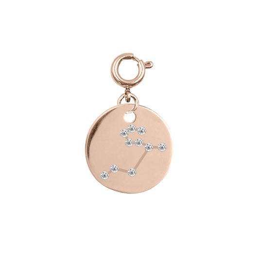 Maker Collection - Rose Gold Leo Zodiac Charm (July 23 - Aug 22) (Ambassador)