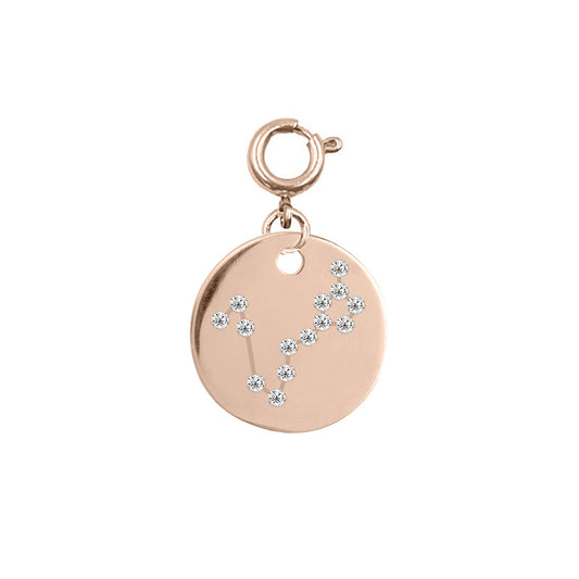 Maker Collection - Rose Gold Pisces Zodiac Charm (Feb 19 - Mar 20) (Ambassador)