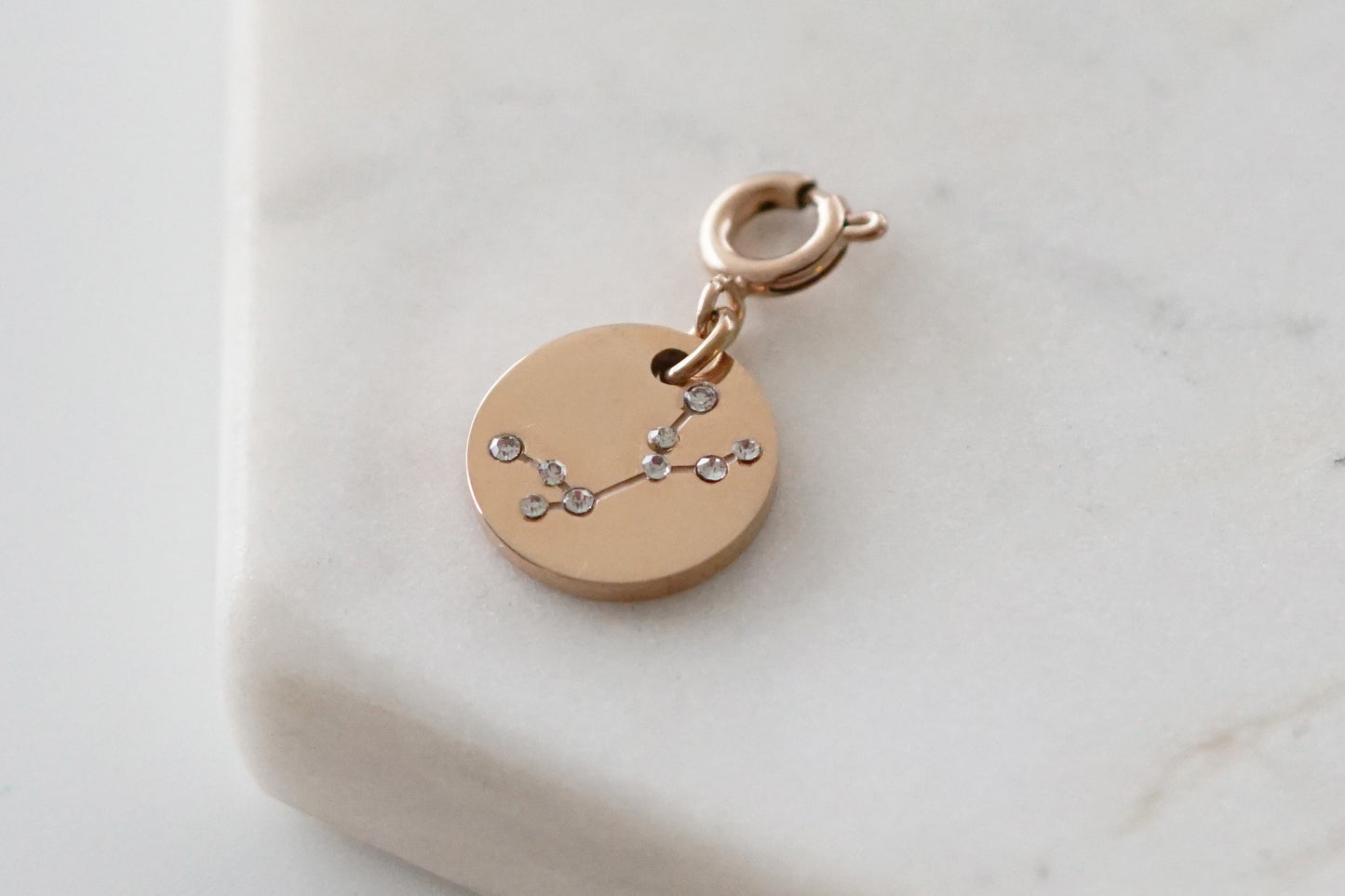 Maker Collection - Rose Gold Virgo Zodiac Charm (Aug 23 - Sep 22)