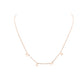 Mama Collection - Rose Gold Letter Necklace
