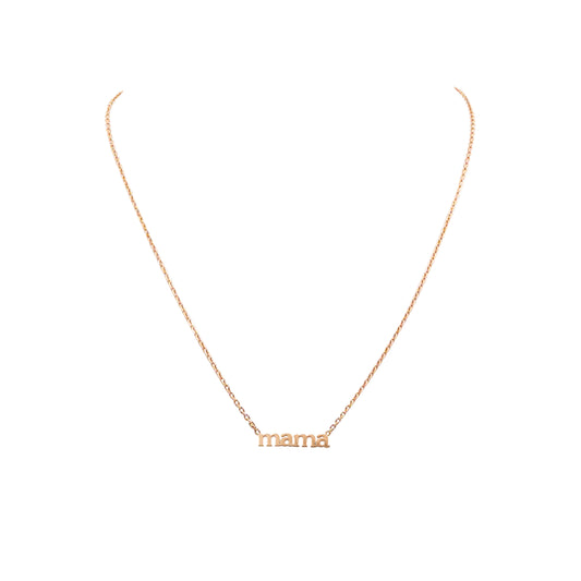 Mama Collection - Rose Gold Necklace
