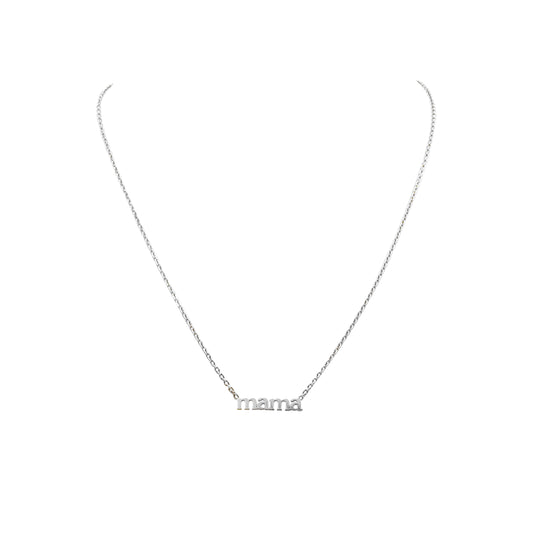 Mama Collection - Silver Necklace