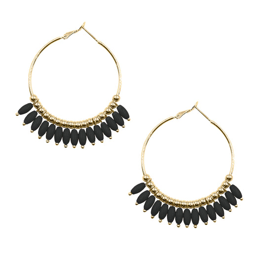 Mariana Collection - Coal Earrings