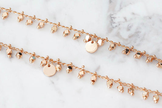 Maya Collection - Rose Gold Wrap Bracelet