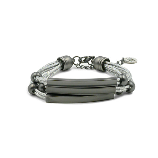 Metallic Collection - Black Slate Bracelet