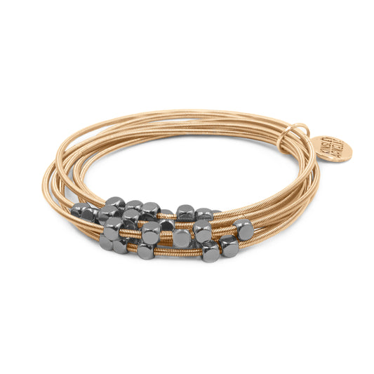 Metallic Collection - Gunmetal Nova Bracelet