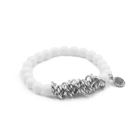 Miley Collection - Silver Ashen Bracelet