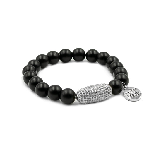 Morsel Collection - Silver Coal Bracelet