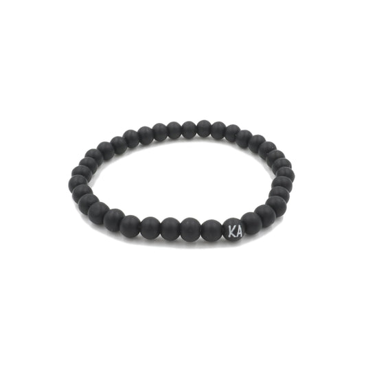 Orbit Collection - Coal Bracelet 6mm