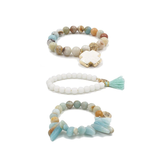 Neptune Bracelet Stack - Kinsley Armelle