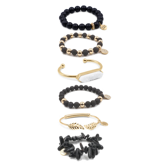 Nightfall Bracelet Stack