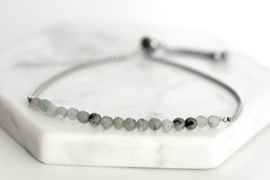 Nixie Collection - Silver Haze Bracelet 4mm
