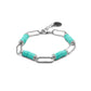 Niya Collection - Silver Mint Bracelet