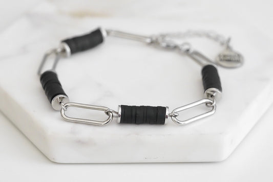 Niya Collection - Silver Raven Bracelet