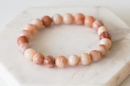 Orbit Collection - Old Rose Bracelet 8mm