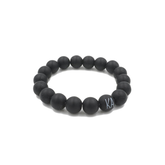 Orbit Collection - Coal Bracelet 10mm - Kinsley Armelle