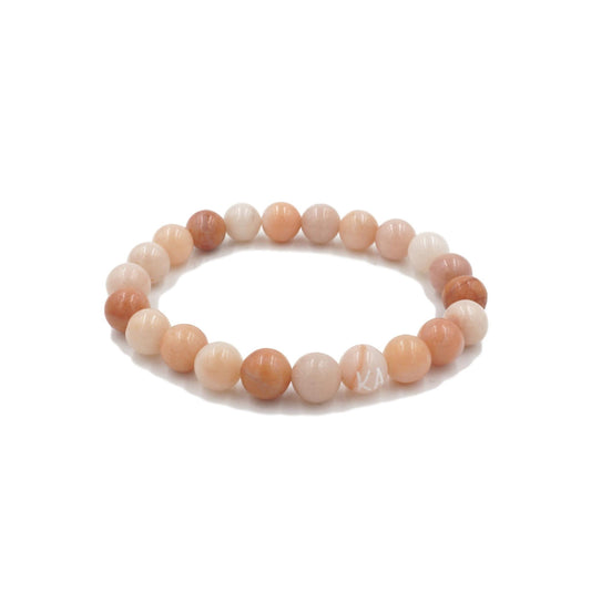 Orbit Collection - Old Rose Bracelet 8mm - Kinsley Armelle