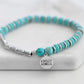 Phoebe Collection - Silver Turquoise Bracelet