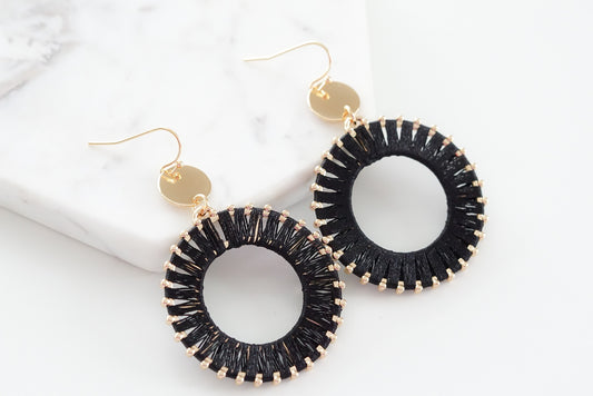 Pinnie Collection - Raven Earrings