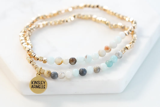 Pixie Collection - Amazonite Bracelet Set