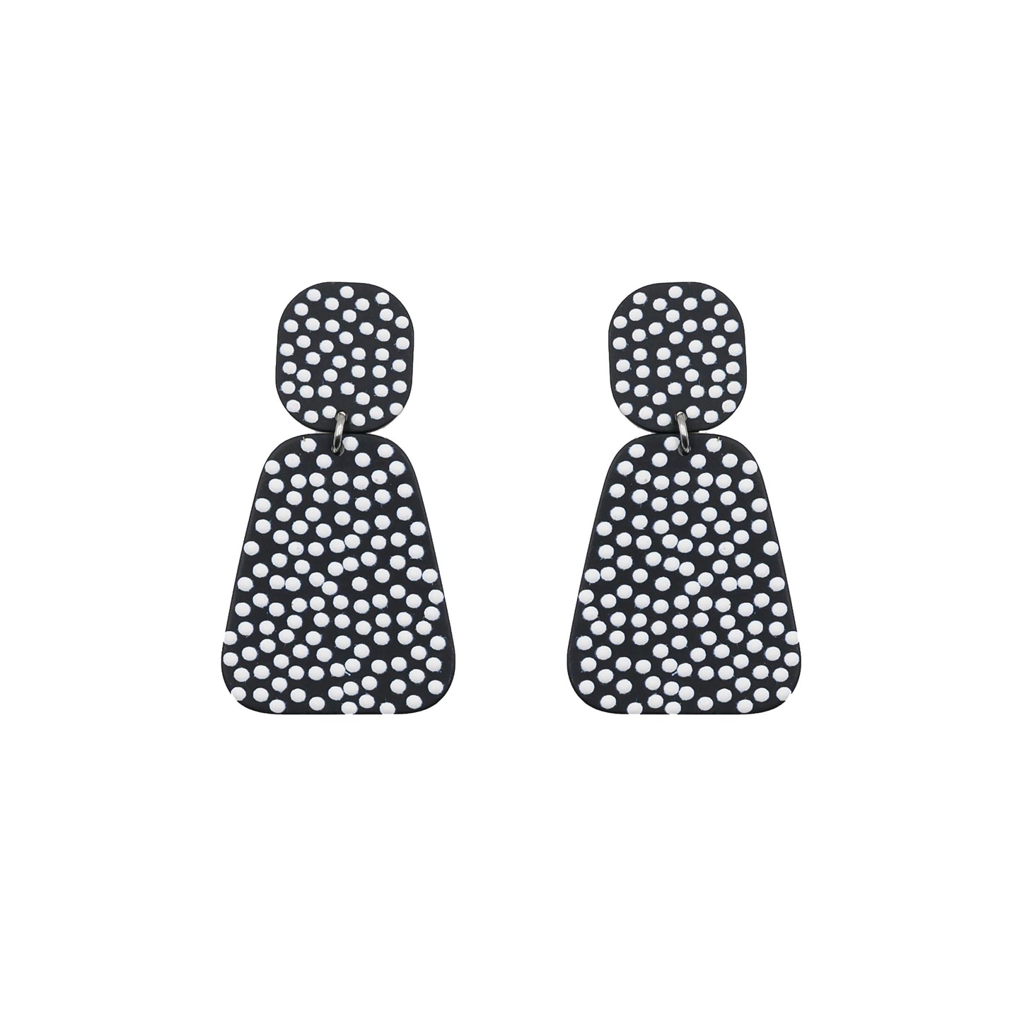 Rave Collection - Silver Dottie Earrings