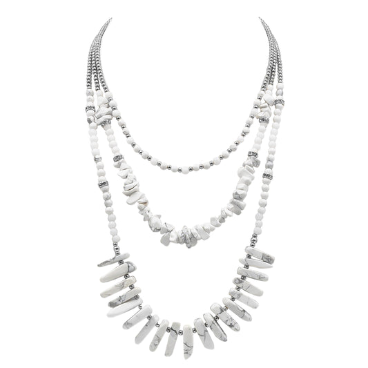 Silver Pepper Calliope Necklace Set