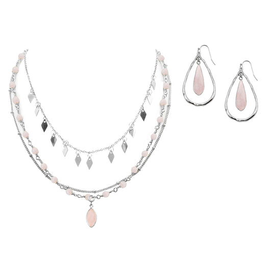 Silver Sonya Jewelry Set