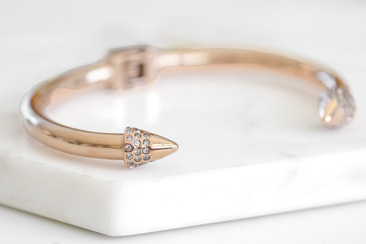 Spike Collection - Rose Gold Bling Bracelet