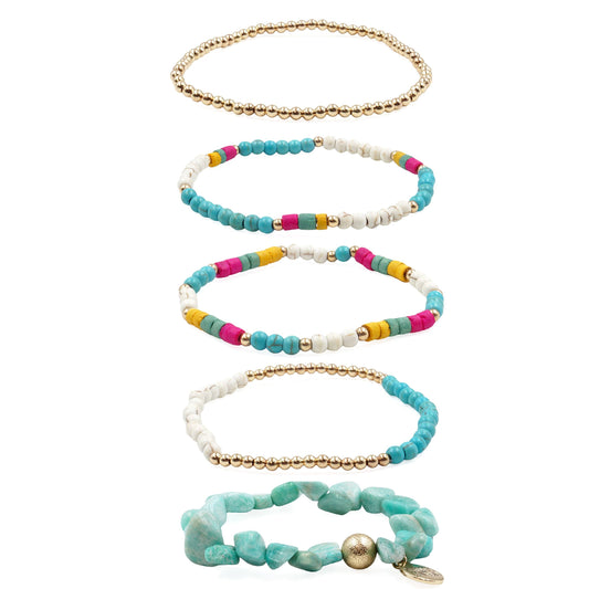 Stacked Collection - Baja Bracelet Set