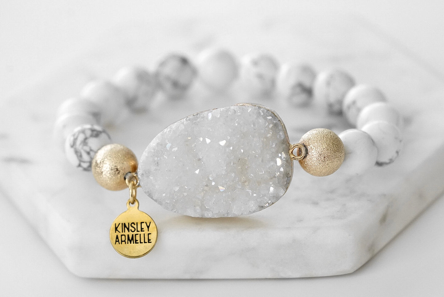 Stone Collection - Pepper Bracelet