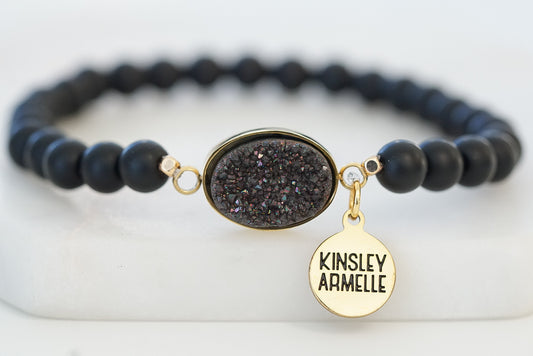 Stone Collection - Raven Bracelet