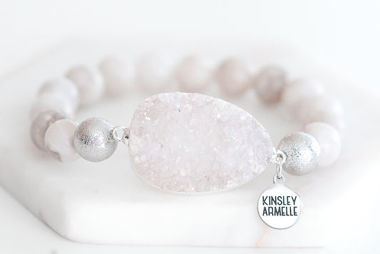 Stone Collection - Silver Flurry Bracelet