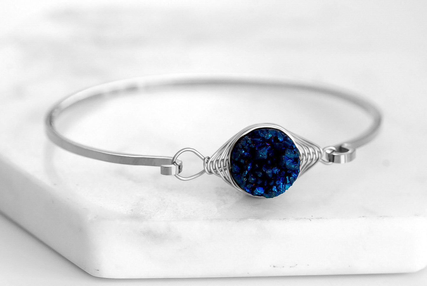 Stone Collection - Silver Phoenix Cosmic Bracelet