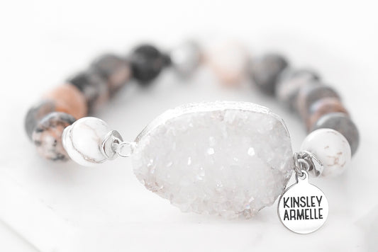 Stone Collection - Silver Rainey Bracelet