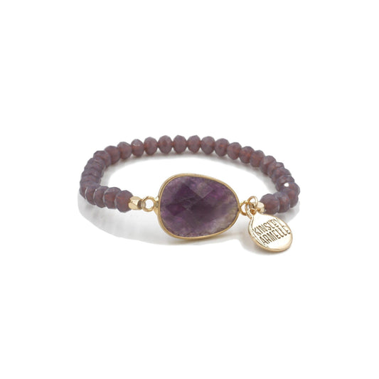 Stone Collection - Lavender Bracelet